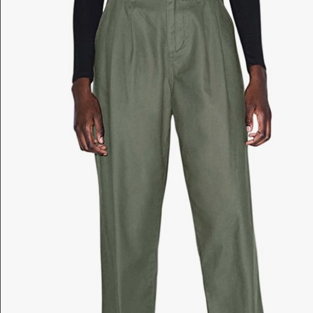 American apparel pleated pants